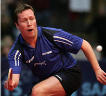 Evergreen Jan-Ove WALDNER prolongued his legend