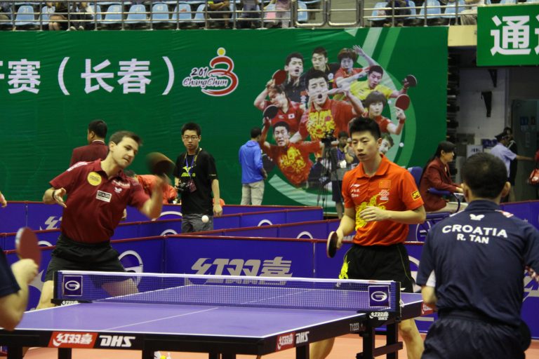 Two legends united again: Timo BOLL and MA Long