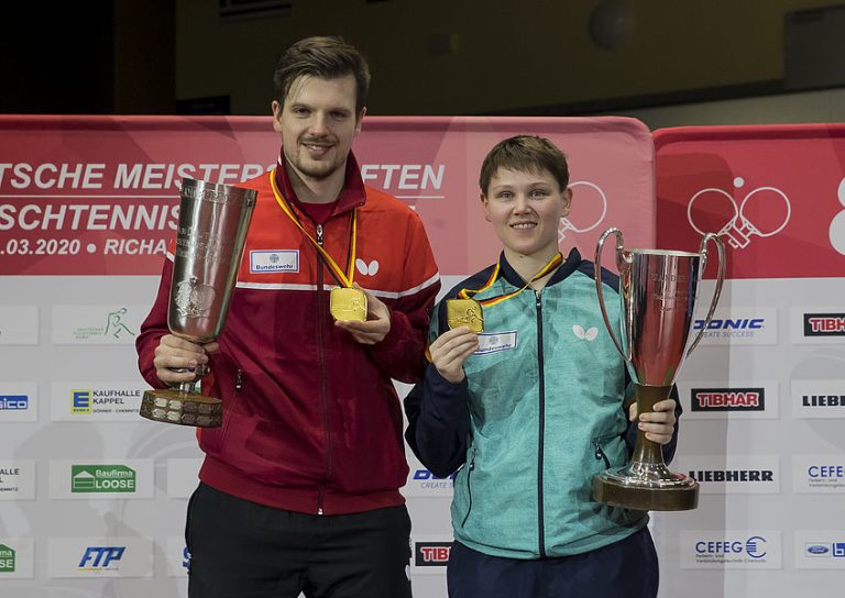 Ricardo WALTHER and Nina MITTELHAM crowned champions in front of 3  800 fans in Chemnitz