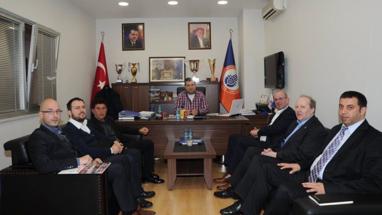 President KRAMER and Secretary General SCRUTON paid a visit to Turkish TTF