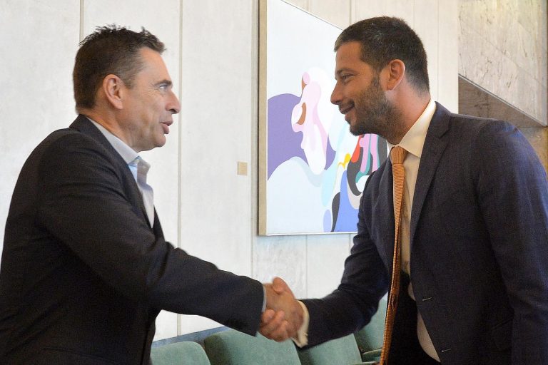 ETTU Acting President  Pedro MOURA Meets with Serbian Sport Minister