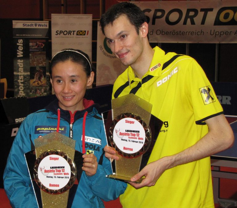 LIU Jia und Stefan FEGERL secured LIEBHERR AUSTRIA Top 12 titles