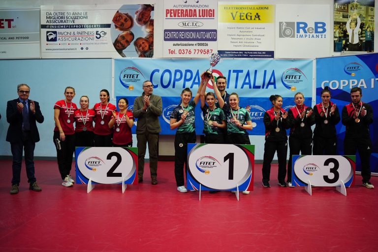 Brunetti Castel Goffredo wins the fifth Italian Cup in front of their fans