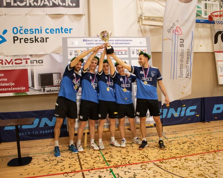 The title of Slovenian National Champions is the most beautiful gift for the 5th anniversary of ŠD SU