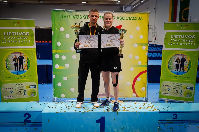 Kęstutis Žeimys and Kornelija Riliškytė clinched gold in Lithuania