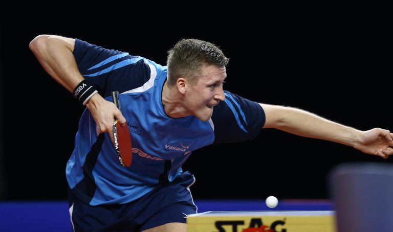 Dimitrij OVTCHAROV and Mattias FALCK lost in Singapore