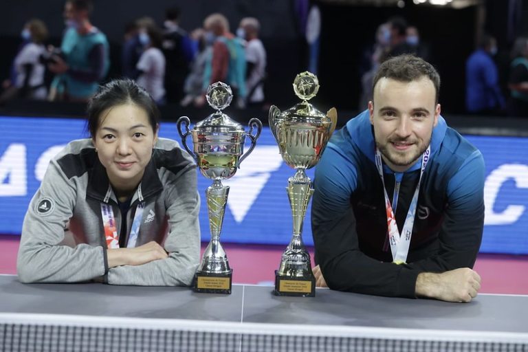 Titles for Simon GAUZY and JIA Nan Yuan at the 91st French Championships