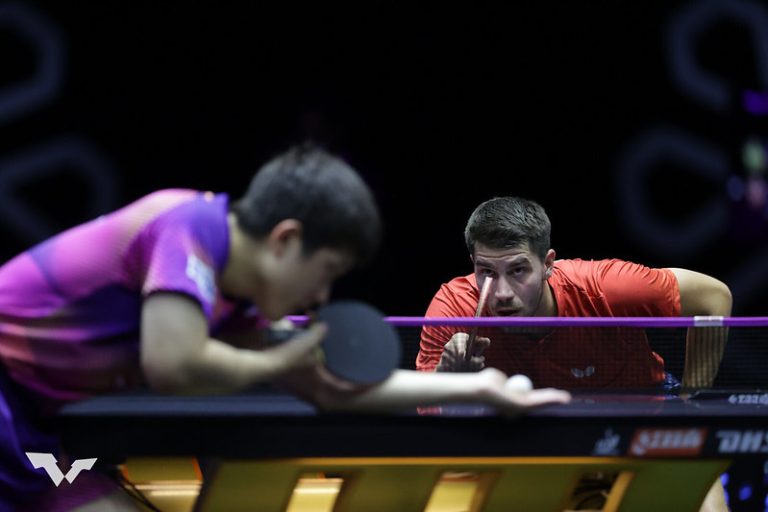 Patrick FRANZISKA lost 3:4 in the semi-final against Harimoto