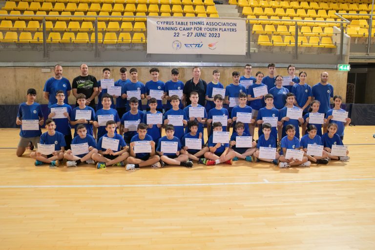 Cyprus hosted a successful ETTU NAAP training camp