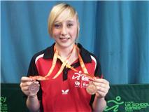 Wales: Charlotte CAREY has risen over 100 places