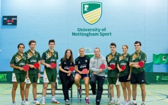 The University of Nottingham seeks elite TT athletes