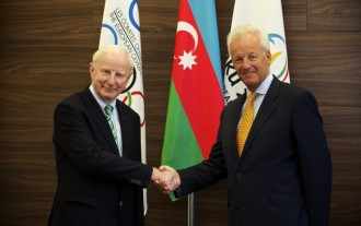 Baku 2015 European Games hosts EOC President