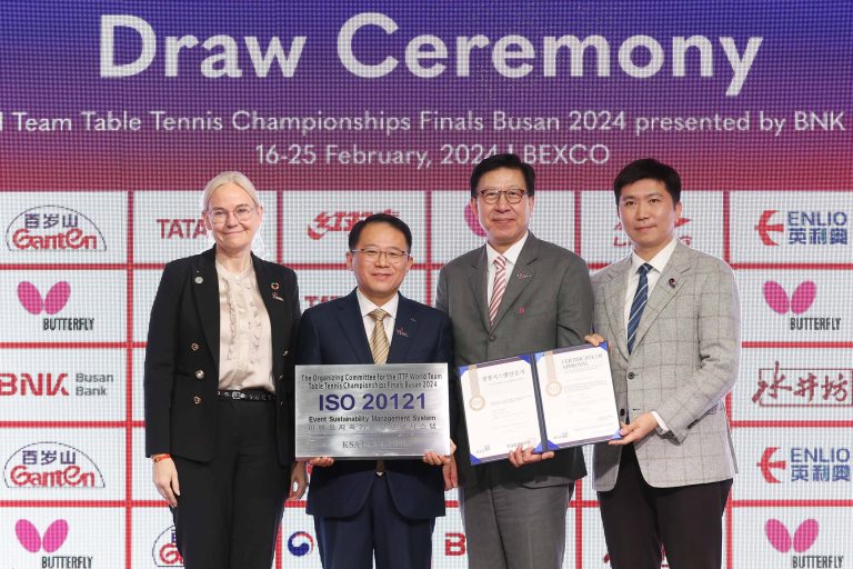 ITTF World Team Championships Finals 2024 Draw Sets the Stage for an Electrifying Showdown in Busan