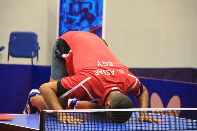 2019 ITTF Africa Cup champions   Omar Assar and Dina Meshref book World Cup tickets