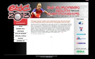 2013 European Youth Championships site launched