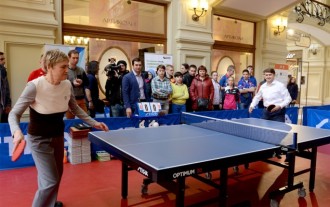 World Table Tennis Day in Moscow