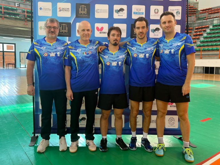 USD Apuania Carrara Tennistavolo clinched the top of the Group A