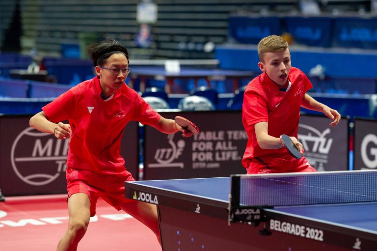 MOURIER and NOIRAULT clinched gold in Under 15 Boy’s Doubles