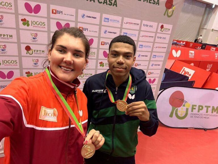 Tatiana GARNOVA and Tiago ABIODUN crowned national champions in Portugal