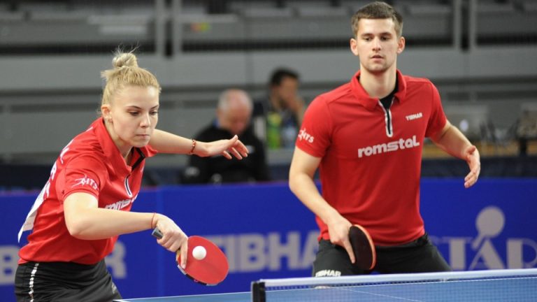 Gold in Mixed Doubles for Cristian PLETEA and Adina DIACONU