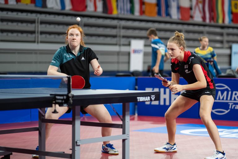 Sophie EARLEY together with Silvia COLL brought Ireland first medal ever at the European championships