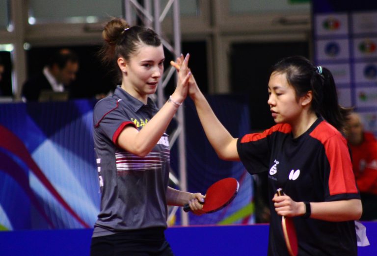 Tin-Tin HO and Karoline MISCHEK clinched gold in Doubles