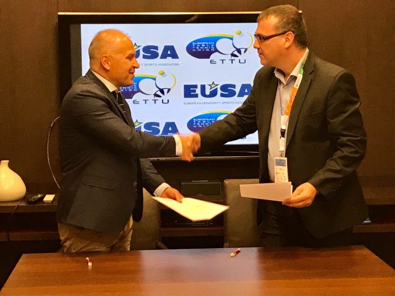 Memorandum of Understanding between ETTU and EUSA