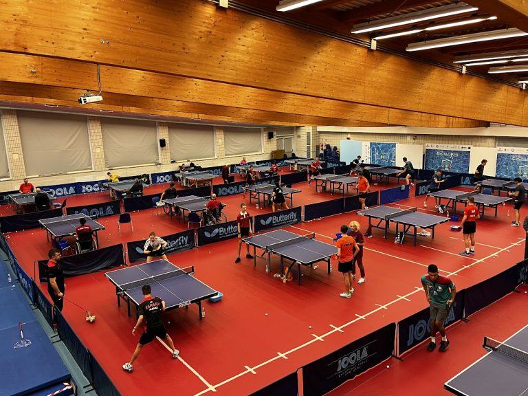 Para Table Tennis Training Camp in Lignano great step forward