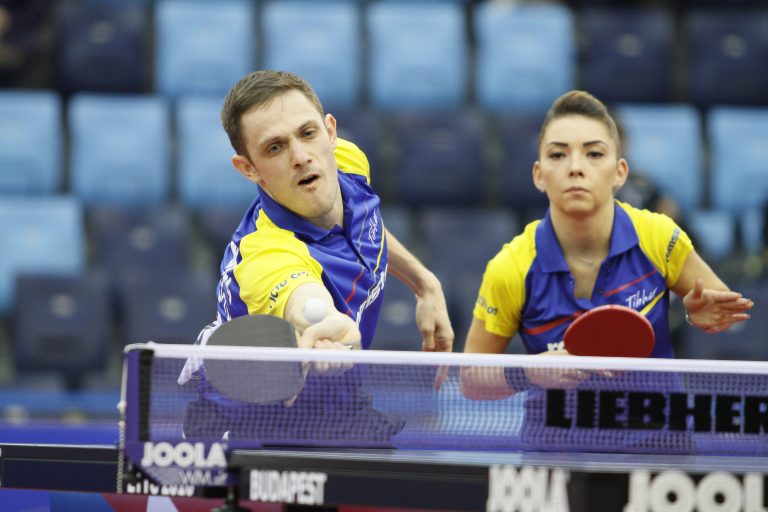 IONESCU and SZOCS won the medal in Mixed Doubles