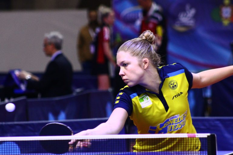 Christina KALLBERG caused the biggest upset by beating reigning champion