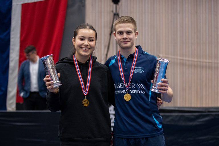 Gold and Kongepokalen in Men’s singles for Borgar Haug