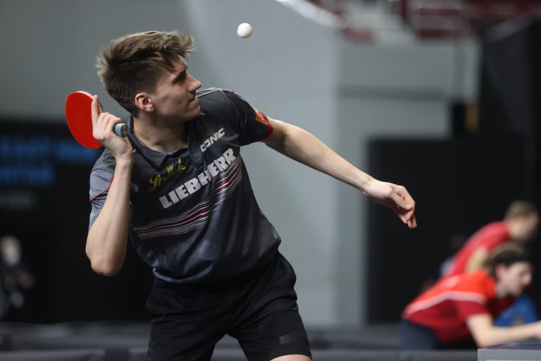 Andreas LEVENKO in perfect run at the 2021 WTT Contender Doha