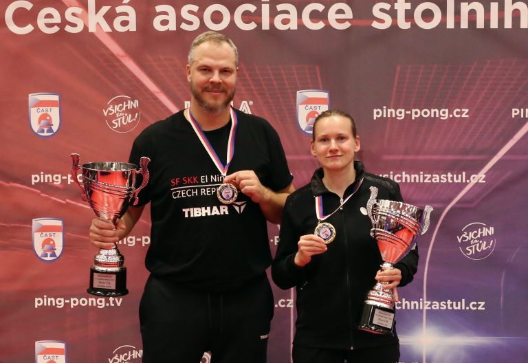 Jiří VRÁBLÍK and Hana MATELOVÁ clinched the titles in Czech Republic