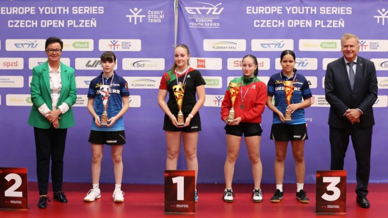 Hungary dominated the singles events in Plzen