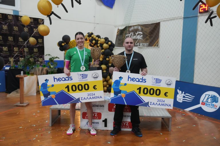 Third consecutive national title for SGOUROPOULOS  PARIDI also took gold in Greece