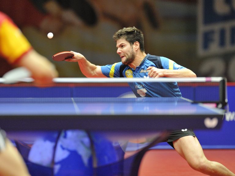 OVTCHAROV’S avenged his defeat against QIU at the Düsseldorf Masters