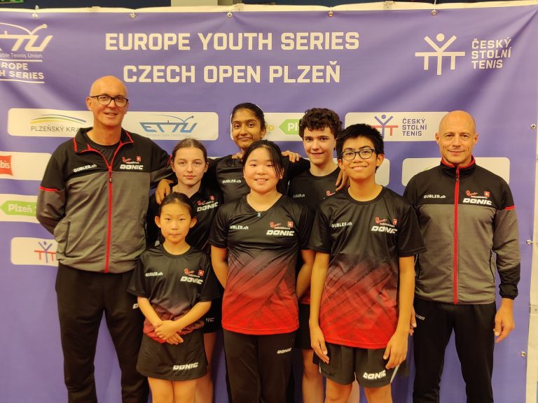 Swiss Under 13 Team Concludes First Stage at the Top of the Standings