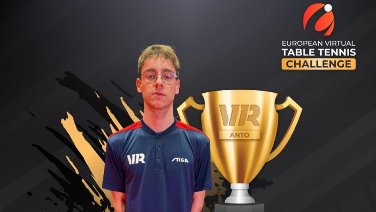 Anto Triumphs as European Virtual Table Tennis Champion