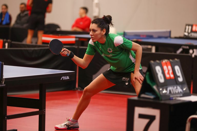 Defending champions SGOUROPOULOS and PARIDI in action in Amyntaio Florina