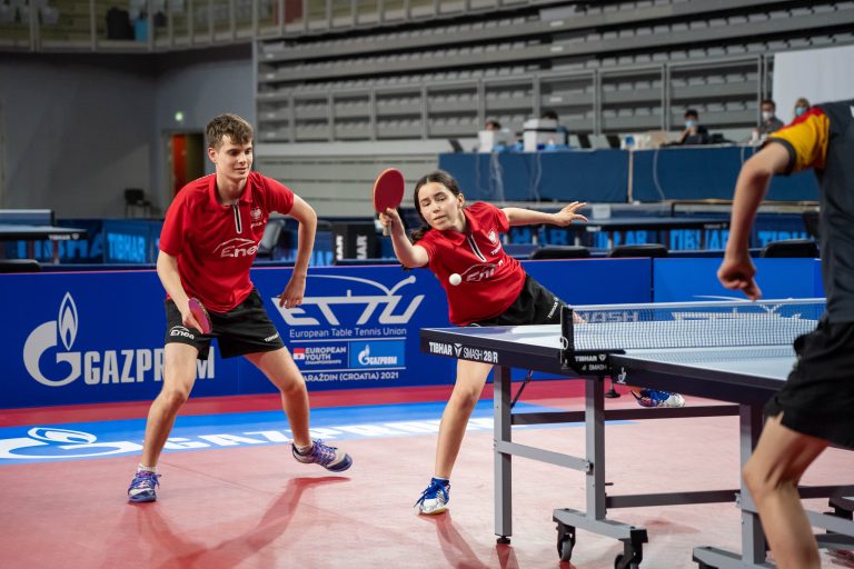 Milosz REDZIMSKI and Wiktoria WROBEL clinched the title in Mixed Doubles