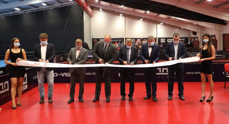 Largest specialized table tennis hall in the Czech Republic opened in Havířov