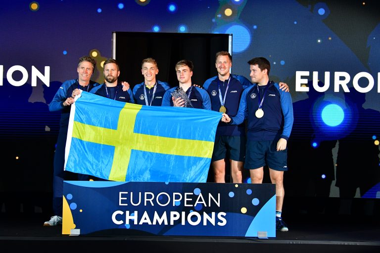 Sweden Ends 21-Year Drought to Claim Men’s Team Table Tennis Gold at 2023 European Championships in Malmö