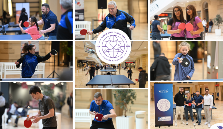 Celebrating Inclusion and Diversity: ETTU Marks World Table Tennis Day in Saarbrücken