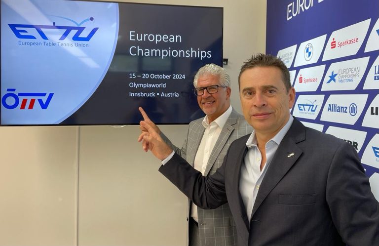 ETTU Executive Board has awarded the 2024 European Championships to Innsbruck