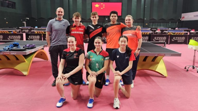 Six European players at the Chengdu Youth Training Camp