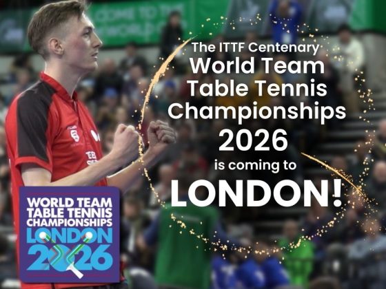 The World Team Table Tennis Championships is coming to London