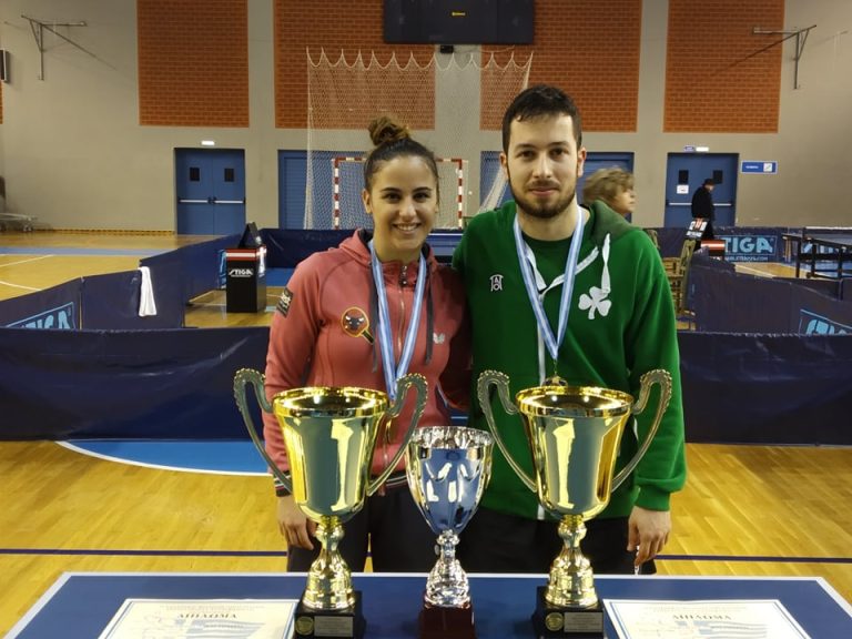 KONSTANTINOPOULOS and TOLIOU defends their titles in Greece