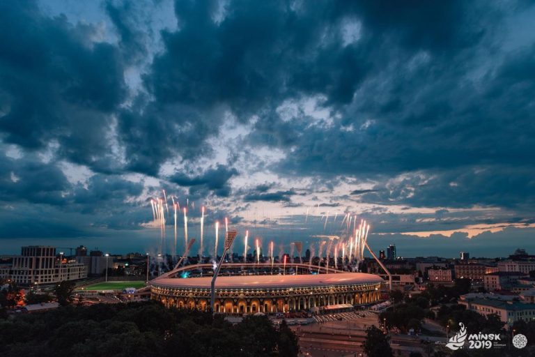 Spectacular opening of the 2nd European Games Minsk