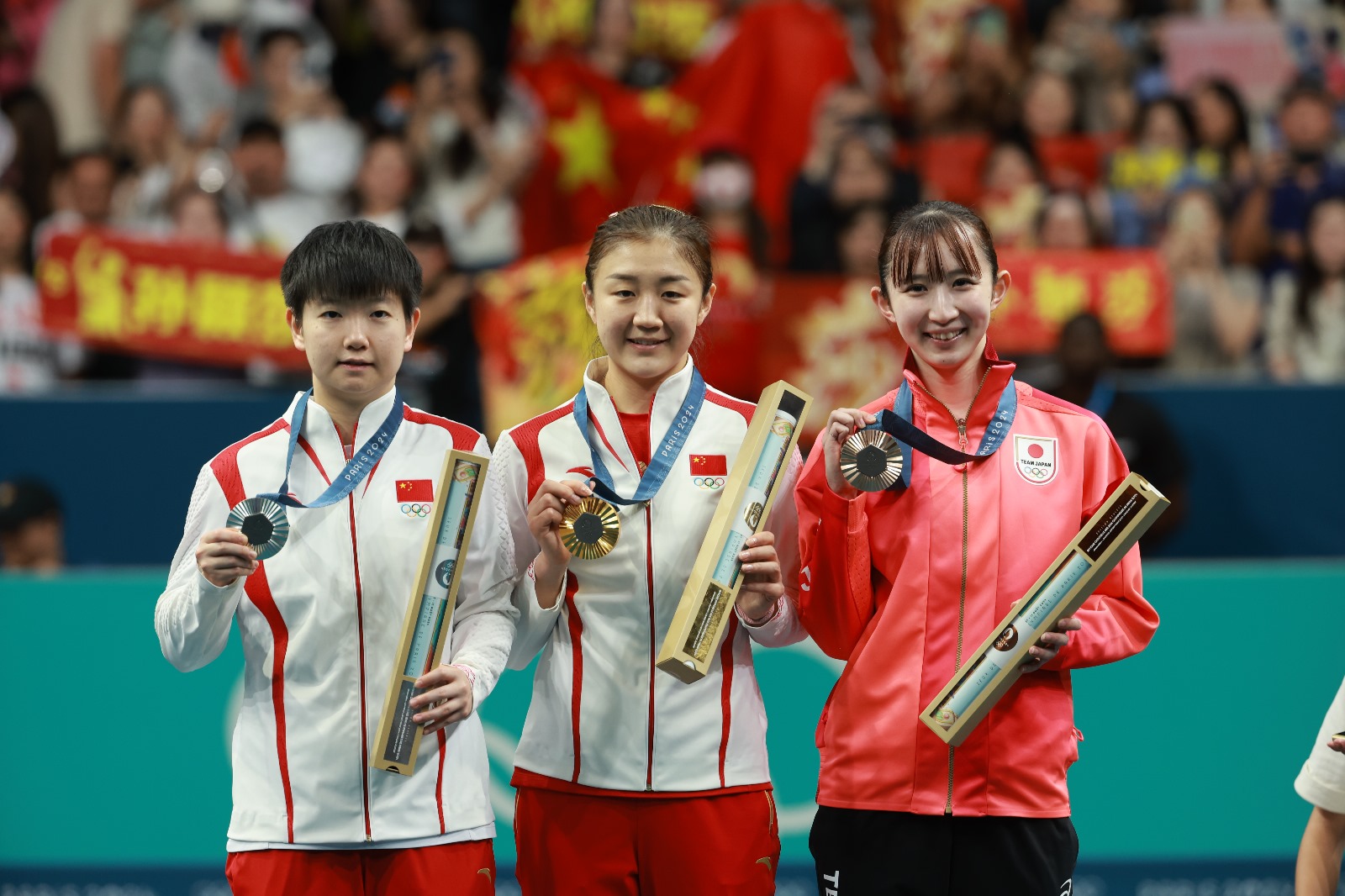 Chen Meng Defends Gold  Hina Hayata Wins Bronze at Paris 2024 Women’s Singles