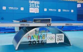 Table Tennis televised live at Nanjing 2014 YOG